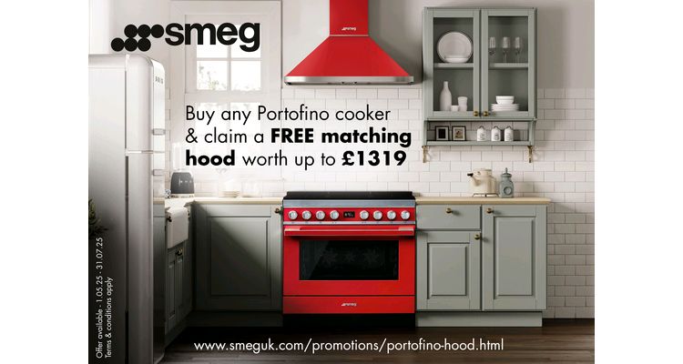 FREE Hood With Any Smeg Portofino Cooker Purchase