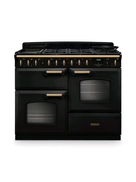 Charcoal Black Antique Brass