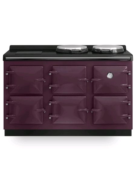 Heritage Grande Electric Range Cooker in Aubergine