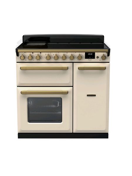Pale Cream Antique Brass