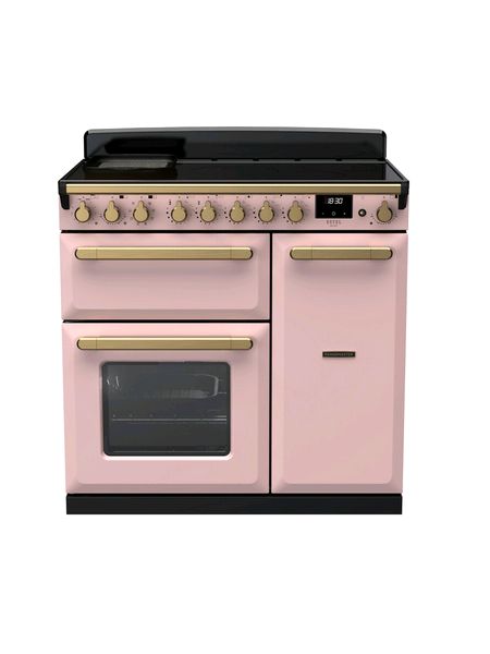 Pale Pink Antique Brass