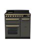 Slate Grey Antique Brass