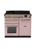 Pale Pink Antique Brass