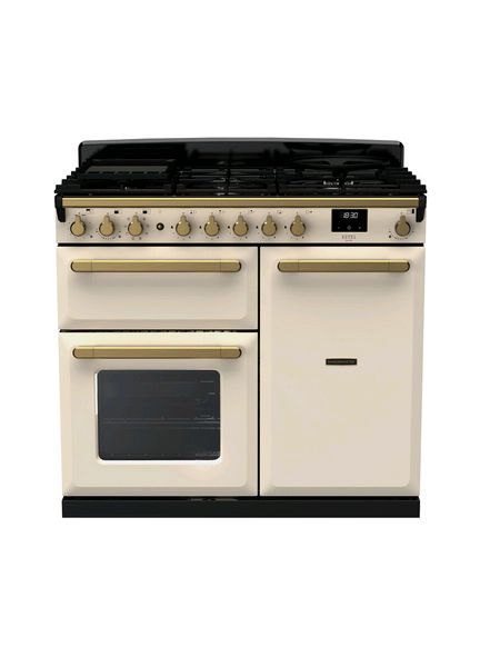 Pale Cream Antique Brass