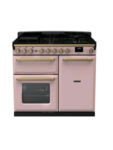 Pale Pink Antique Brass