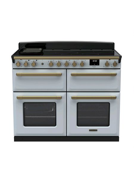 Misty Blue Antique Brass