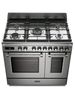 Bassano 90cm twin cavity dual fuel stainless steel