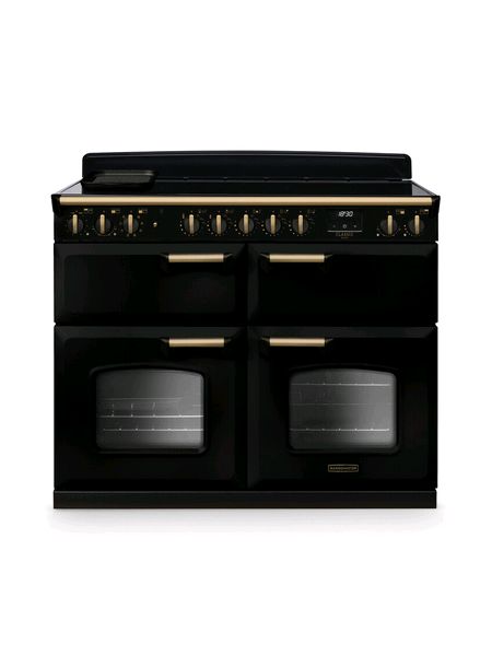 Gloss Black Antique Brass