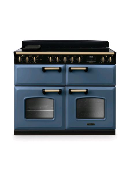 Stone Blue Antique Brass