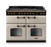 Pale Cream Antique Brass