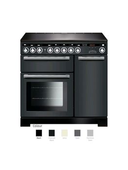 Rangemaster encore deluxe 90 Induction Range Cooker with chrome trim