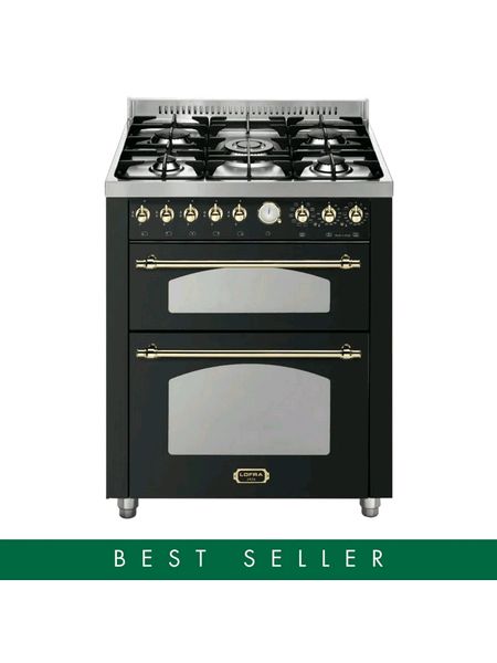 Dolcevita 70cm Double Electric Oven Dual Fuel Range Cooker