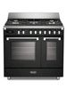 Bassano 90cm Electric Multifunctional cooker with gas hob Anthracite