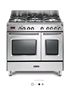 DeLonghi Vintage 90cm twin cavity dual fuel range cooker