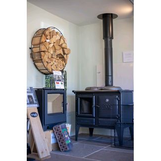 Esse Ironheart woodburning range cooker at Waveney Stoves and Fireplaces showroom