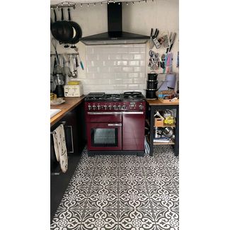 We Supplied a Rangemaster Professional Deluxe 90cm Dual Fuel Cranberry 